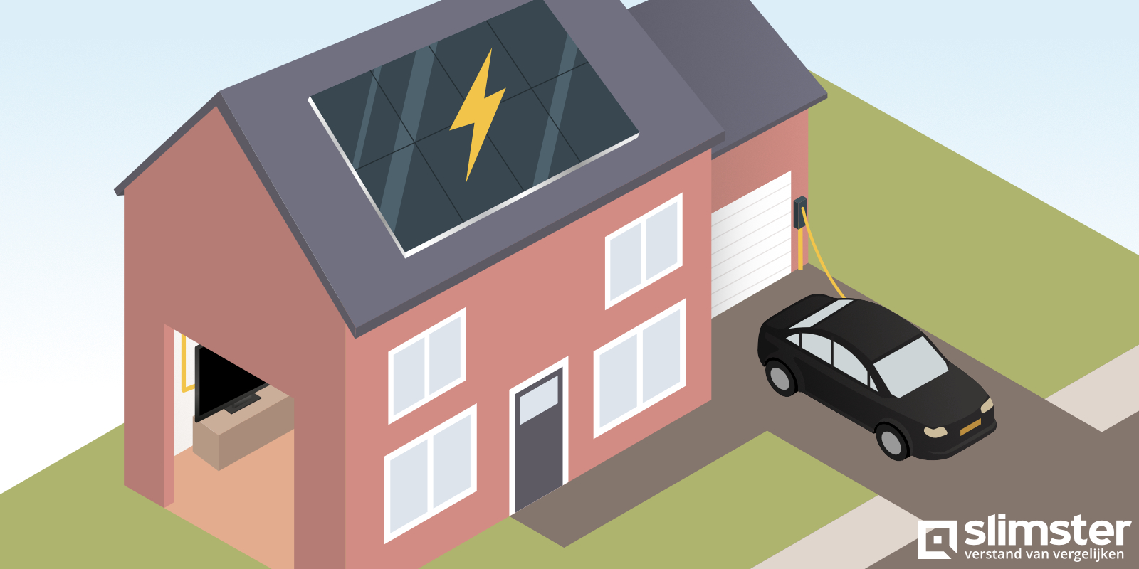 zonnepanelen op dak